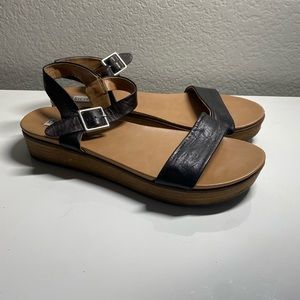 Steve Madden Aida sandals black Sz 8.5